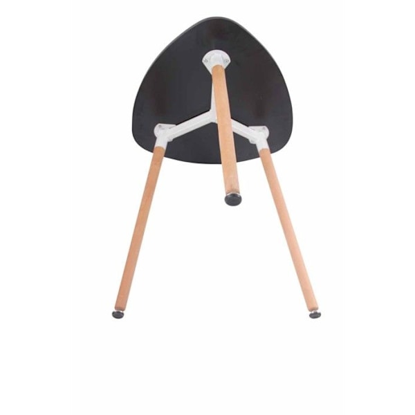 Køkkenbord, sidebord i sort træ, højde 75 Ø 60