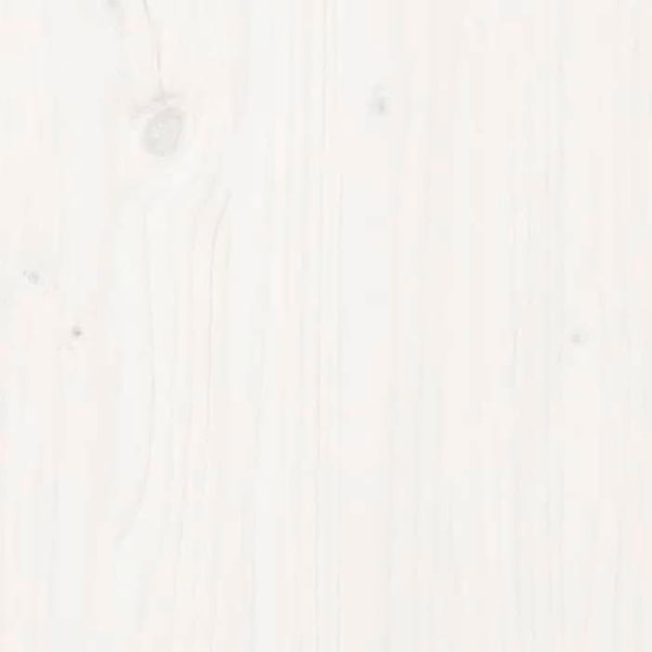 Sänggavel tillbehör sovrum möbel 206 x 4 x 100 cm vit furu TDL0203725