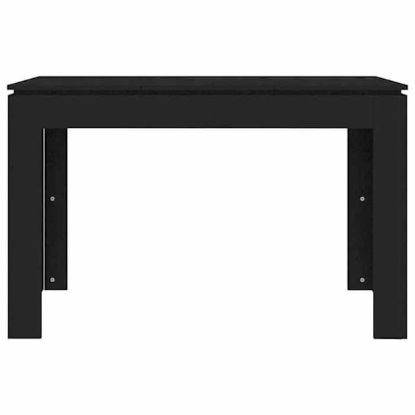 Moderne spisebord design 120 x 60 x 76 cm sort ingeniørtræ DEC036878 kastanj