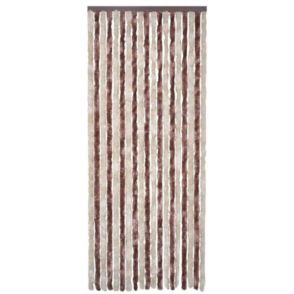 Lys mod insekter myggenet Beige og lys brun 90 på 220 Chenille