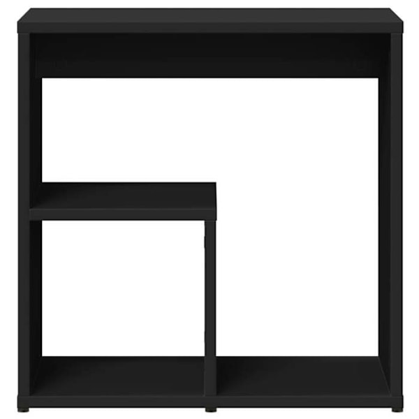 Sæt af 2 sideborde natbord planteholder 50 x 30 x 50 cm ingenieurtræ sort DEC032642 kastanj