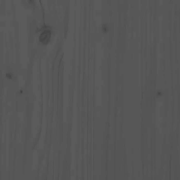Sänggavel tillbehör sängrum möbel 166 x 4 x 100 cm grått furu TDL0203379