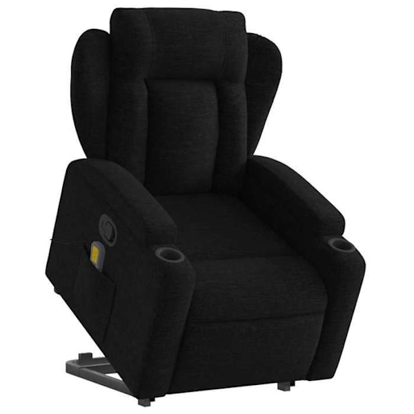 Massagedusch, elektriskt justerbar, svarts tyg, DEC027064 Svart