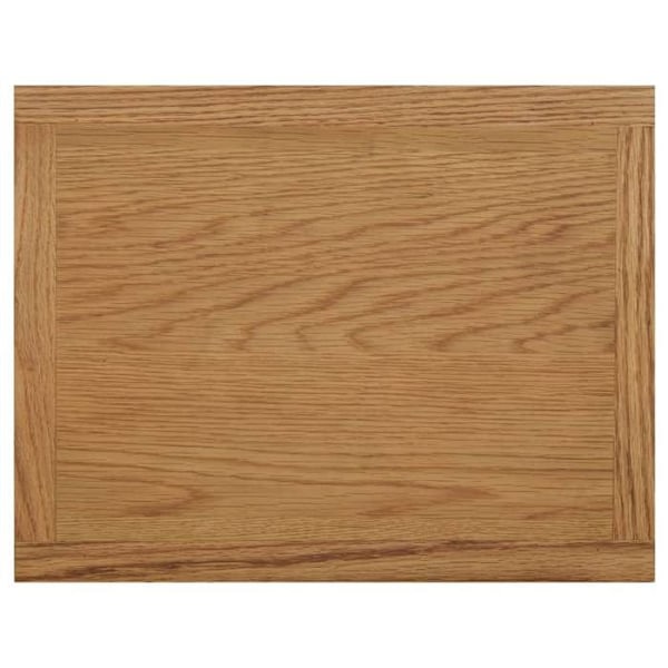 Porte-revues sidetable 45 x 35 x 55 cm i brunt egetræ DEC032579 kastanj