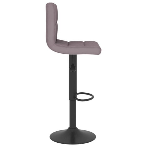 Barstool x1 korkeatuoli taupe-kankaalla mustasta teräsrunko DEC029559 Svart