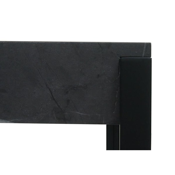Toimistopöytä, tietokonepöytä, apupöytä 100x54 cm MDF harmaan marmorinpintainen 04_0006064 Grå