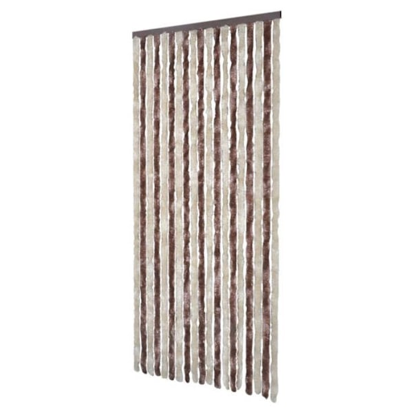 Lys mod insekter myggenet Beige og lys brun 90 på 220 Chenille
