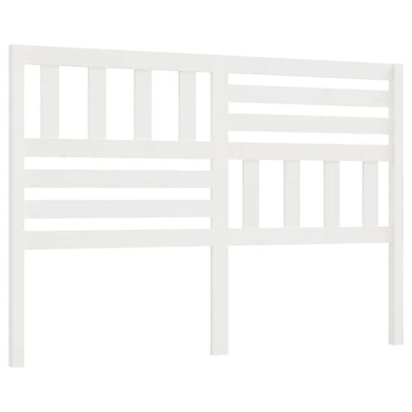 Hovedgærde - Ikke specificeret - 156x100 cm - Massivt fyrretræ - Hvid - Moderne Vit