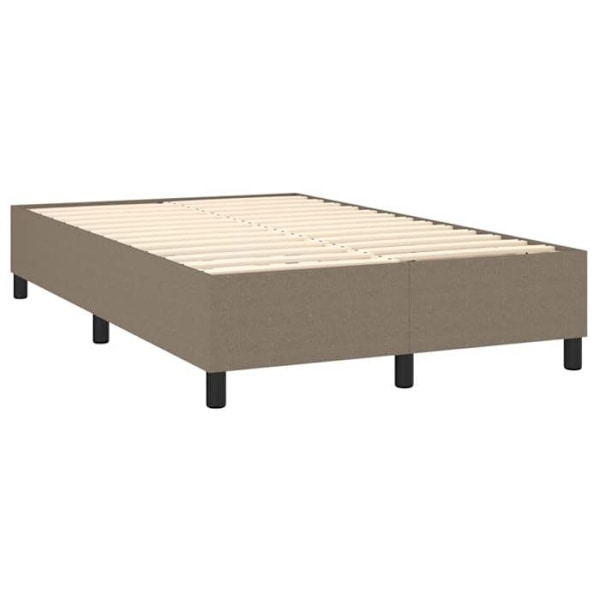Sängynrunkopeti 120x200 cm taupe-kankaalla TDL0206939