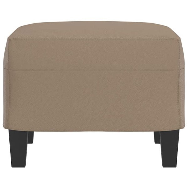 Repose pieds tabouret 60 x 50 x 41 cm i brunt PVC DEC030108 kastanj