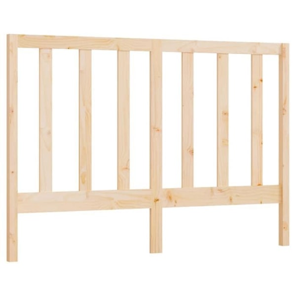 Hovedgærde til seng, soveværelse, møbel 166 x 4 x 100 cm, massivt fyrretræ TDL0206634