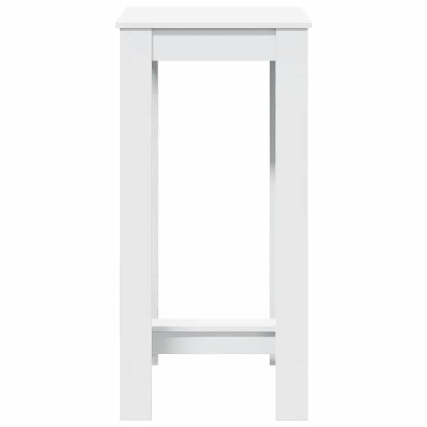 Multifunktionel sidebord høj 51 x 50 x 103,5 cm ingeniørtræ hvid DEC036413 Vit