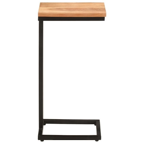 2 kpl lisäpöytää kasvilavalle 31,5 x 24,5 x 64,5 cm akasiapuusta ja raudasta DEC032607 kastanj