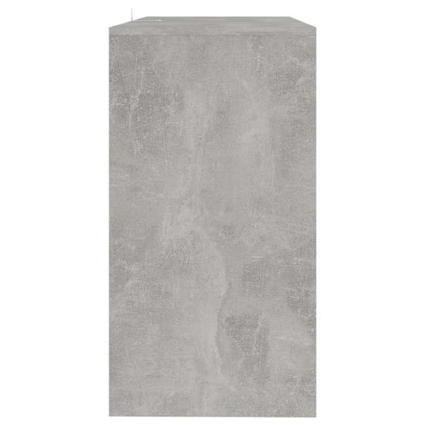 Moderni sisäänkäynnin konsolipöytä laatikoilla 89 x 41 x 76,5 cm harmaata tekopuu DEC032018 kastanj