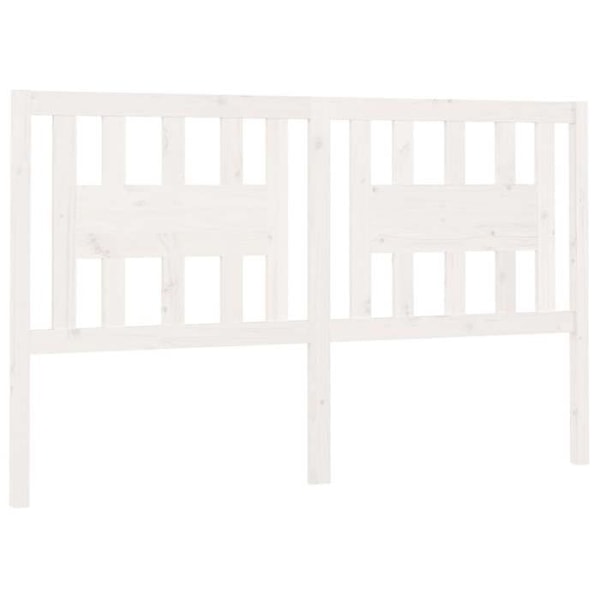 Sänggavel - TDL - 206 x 100 cm - Vit furu - 1 person - Ej avtagbar