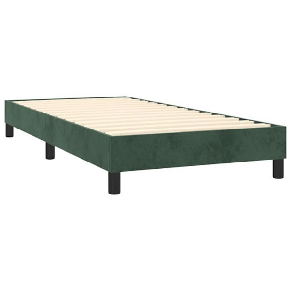 Sängykehys - Ei määritelty - 90x200 cm - Tumma vihreä - 1 paikka - Lattiat Mörkgrön