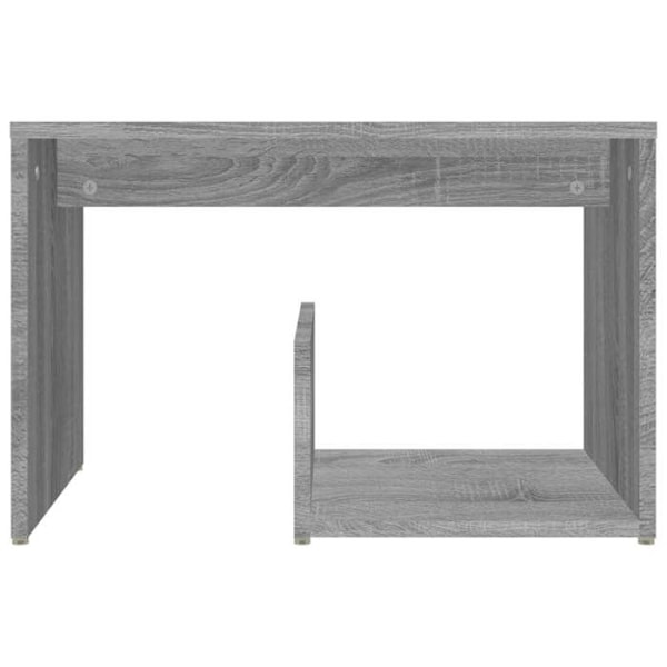 Bordskåp för soffända 59 x 36 x 38 cm, grå ingenjörsträ DEC032538 kastanj