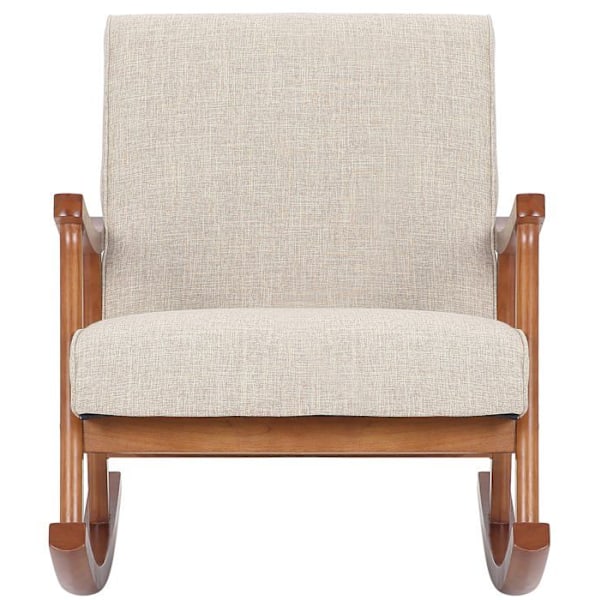 Gyngestol - Ikke specificeret - Creme - 100% Polyester - Moderne design - 1 plads Grädde