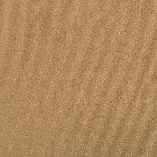 Fotpall för säng 70 x 55 x 41 cm i brun sammet DEC030445 Flerfärgad