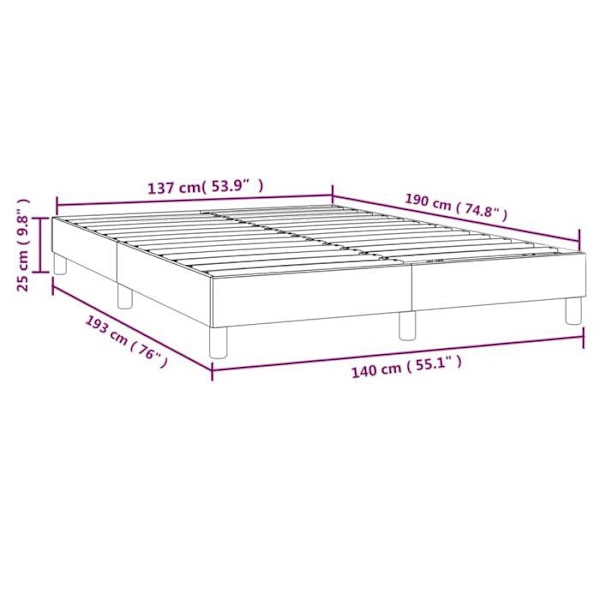 Hovedgærde til seng, soveværelse, møbel 141 x 4 x 100 cm, hvidt fyrretræ TDL0203888 Vit