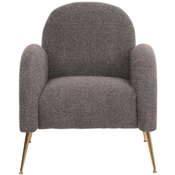 Retro loungestol cocktail i grå chenille med ekstra tykke polstring på 22 cm 04_0006859 Grå