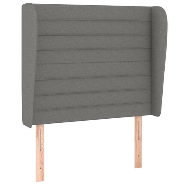 Hovedgavl - Ikke specificeret - 103x23x118/128 cm - Mørkegrå - Klassisk - Højdejusterbar Mörkgrå