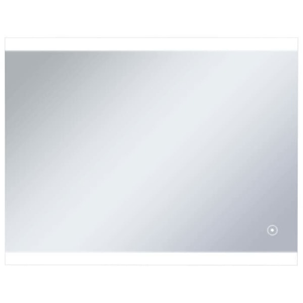 LED väggspegel för badrum med touchsensor 80 x 60