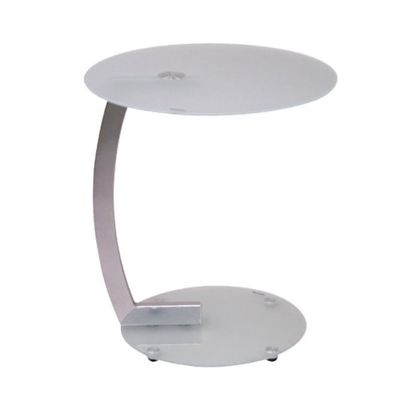 Moderne sidebord med hvid krom metalstruktur