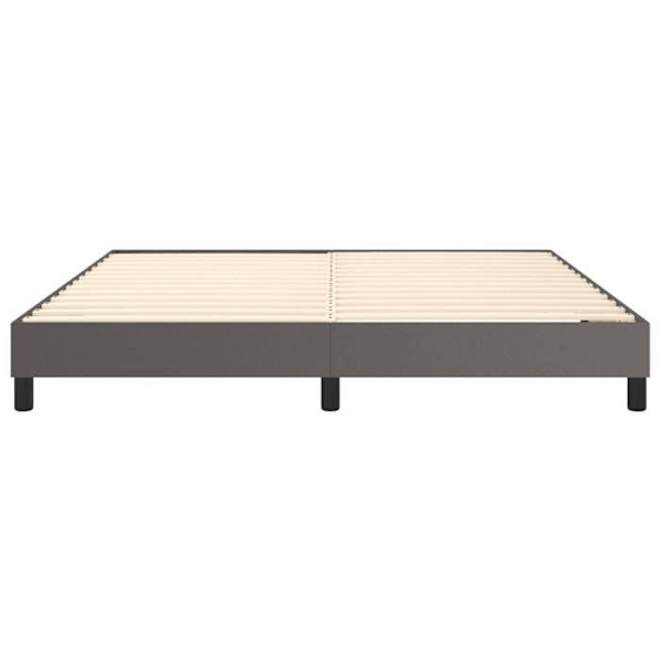 Sängram - TDL - 180x200 cm - Grå - 2 platser - Med lameller - Lätt att montera Grå
