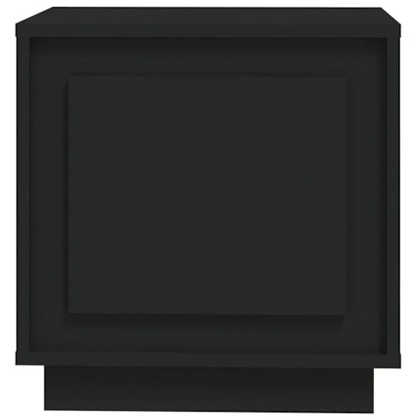 2 kpl yöpyöriä ovella varustetulla lokerolla 44 x 35 x 45 cm mustaa teknistä puuta DEC035598 kastanj