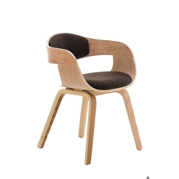 Retro-design ja mukava kangas- ja puutarvikehenkilöille, ilman pyöriä, luonnollinen ja ruskea.