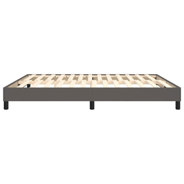 Sängbotten - TDL - 160x200 cm - Grå - 2 platser - Med ribbor - Lättmonterad Grå