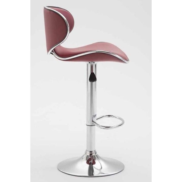 Barstol - Ej specificerad - Justerbar - Syntetläder - Set om 2 - Modern design Bordeaux