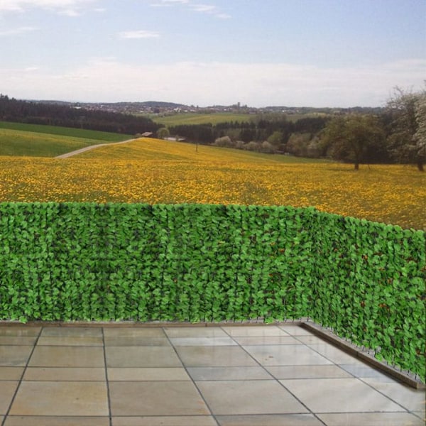 Vindskydd för balkong skyddande beläggning mot vind för balkong terrassstängsel 500 x 100 ark