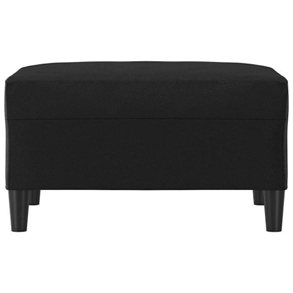 Repose fötter taburett sängände 70 x 55 x 41 cm PVC svart DEC030504 Svart