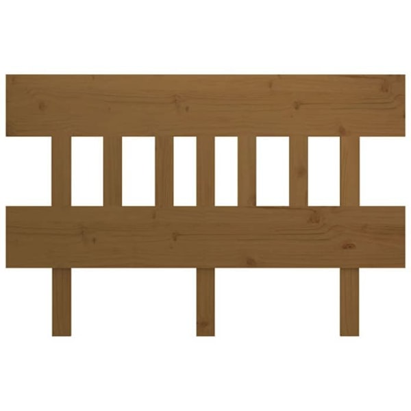 Sänggavel tillbehör sovrum möbel 143,5 x 3 x 81 ljust massivt trä