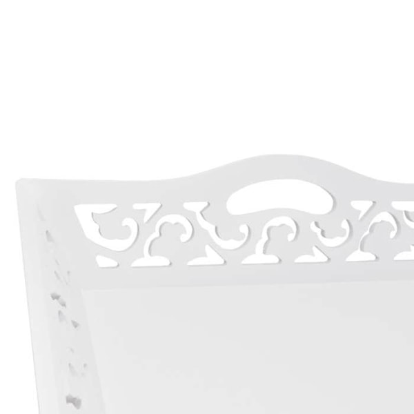 Fällbord med MDF-skiva + vit furu DEC032322 Vit