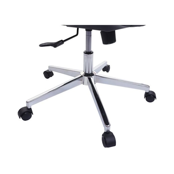 Ergonomisk kontorstol med drejefunktion og armlæn i blågrå meshstof 04_0001884 Blå