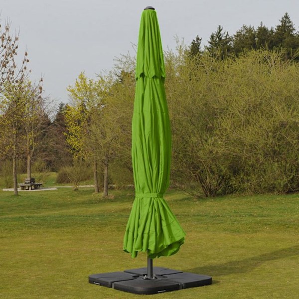 Parassol - Pro - Ø 5m - Polyester - Alumiini - Vihreä Grön