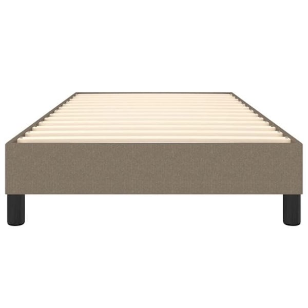 Ramlat underlag med ben för sängram 80 x 200 tyg taupe