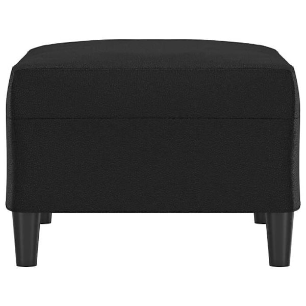 Repose fötter taburett sängände 70 x 55 x 41 cm PVC svart DEC030504 Svart