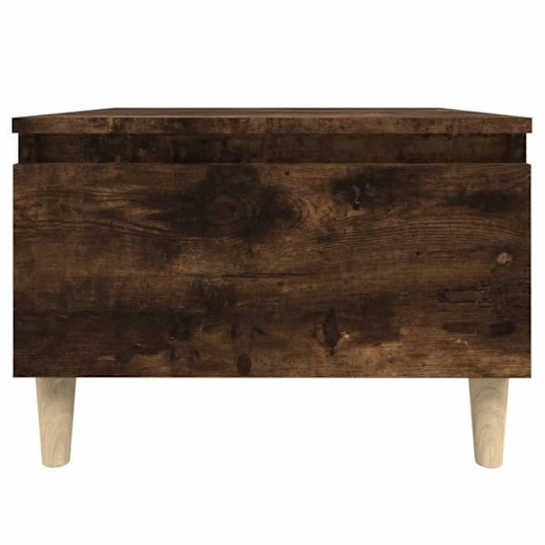 Side table, coffee table with drawer 50 x 46 x 35 cm in brown engineered wood DEC032391 kastanj