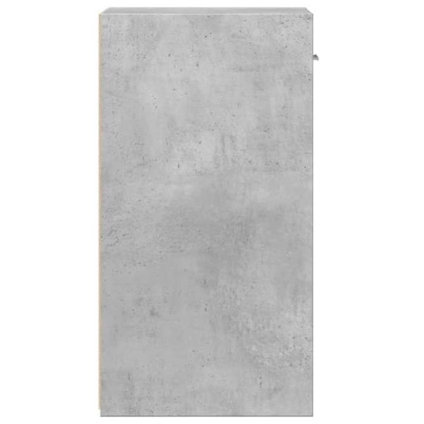 Sæt med 2 natborde med åbne rum og skuffe 35 x 34 x 65 cm ingeniørtræ grå DEC035341 kastanj