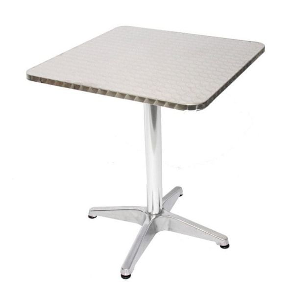 Bistro bord terrasse bar højde 70 cm aluminium MDJ04039 Flerfärgad