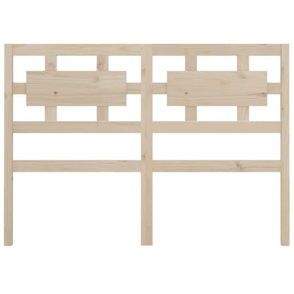Sengegavl tilbehør soveværelse møbel 205,5 x 4 x 100 cm massiv fyrretræ TDL0206103