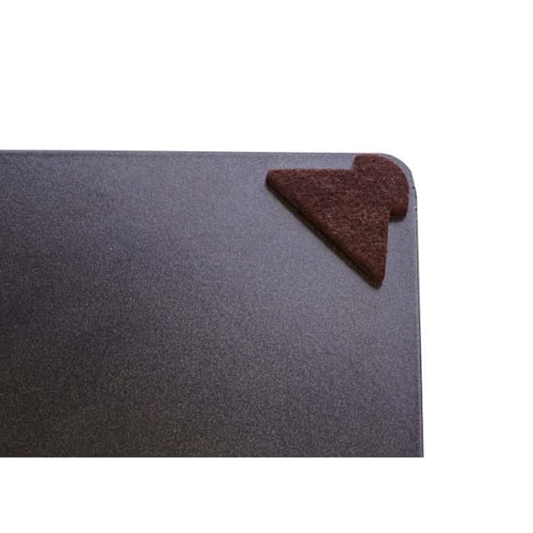 Bistro bord plade, bistro design i industriel stil i metal og lys egetræ 70x70 cm 04_0008523 kastanj
