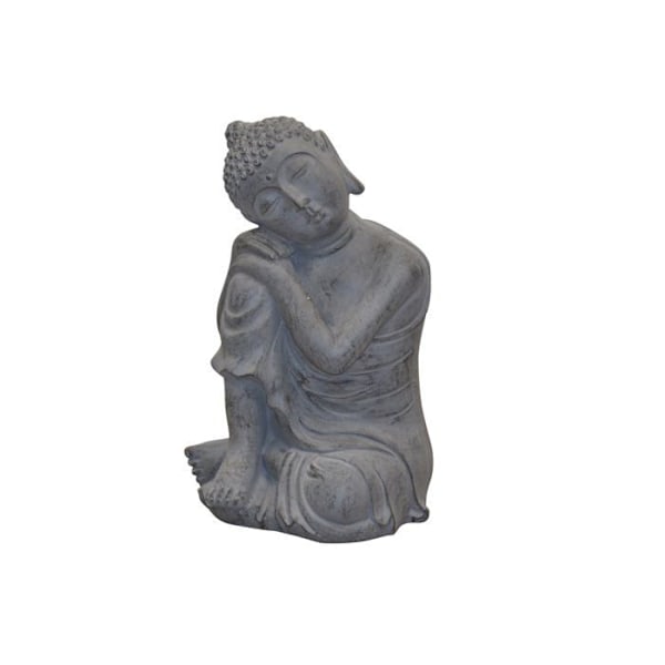 Istuva Buddha-patsas – zen-tyylinen eleganssi sisustukseesi, korkeus 48 cm DEC050012 Guld