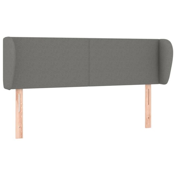 Hovedgavl - Ikke specificeret - 147x23x78/88 cm - Mørkegrå - Klassisk - Højdejusterbar Mörkgrå
