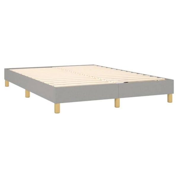 Hovedgærde til seng, soveværelse, møbel 141 x 4 x 100 cm, hvidt fyrretræ TDL0203888 Vit