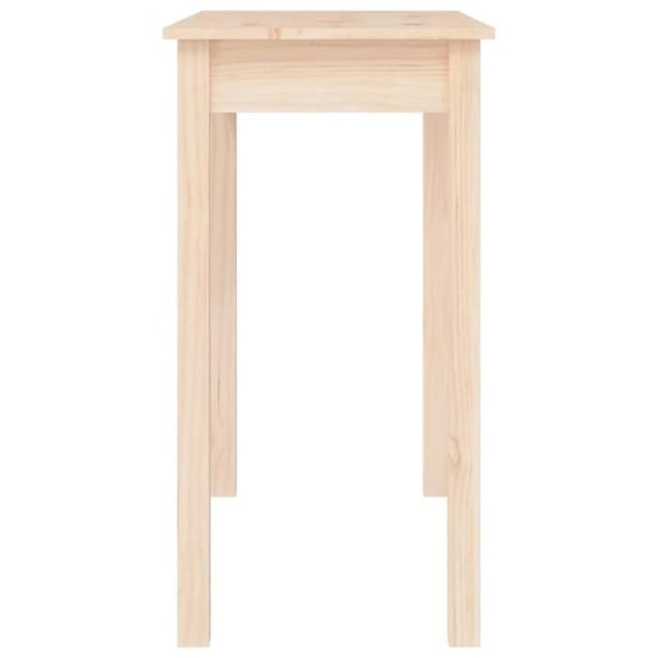 Pöytäconsole eteispöytä 80 x 40 x 75 cm massiivipinopuusta DEC031576 kastanj